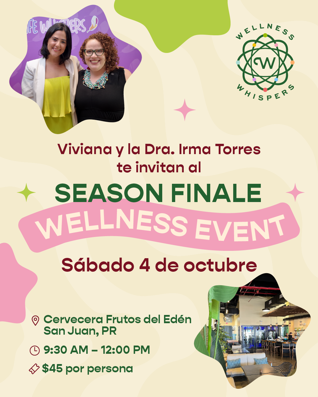 Wellness Whispers Finale Event 🍃 Wellness Event & Live Podcast