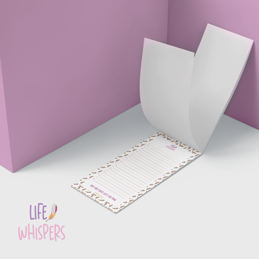 To-Do List White Notepad