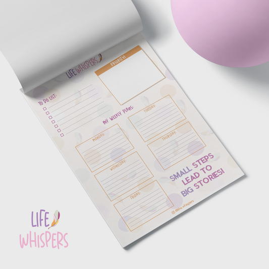 Weekly Planning Notepad