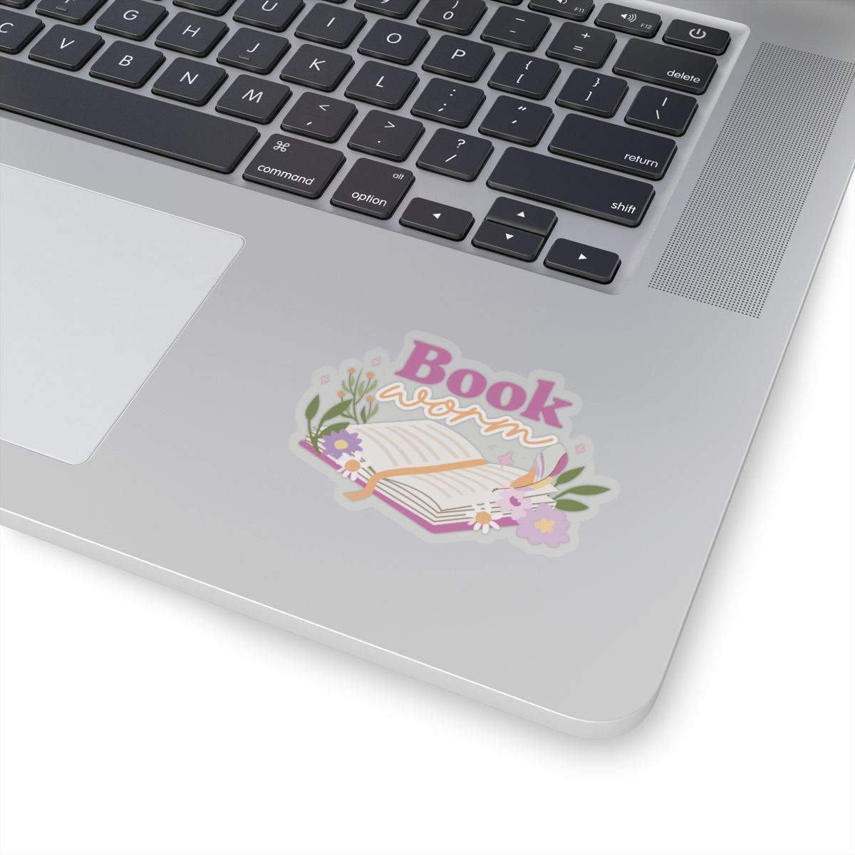 "Book Worm" Kiss-Cut Stickers