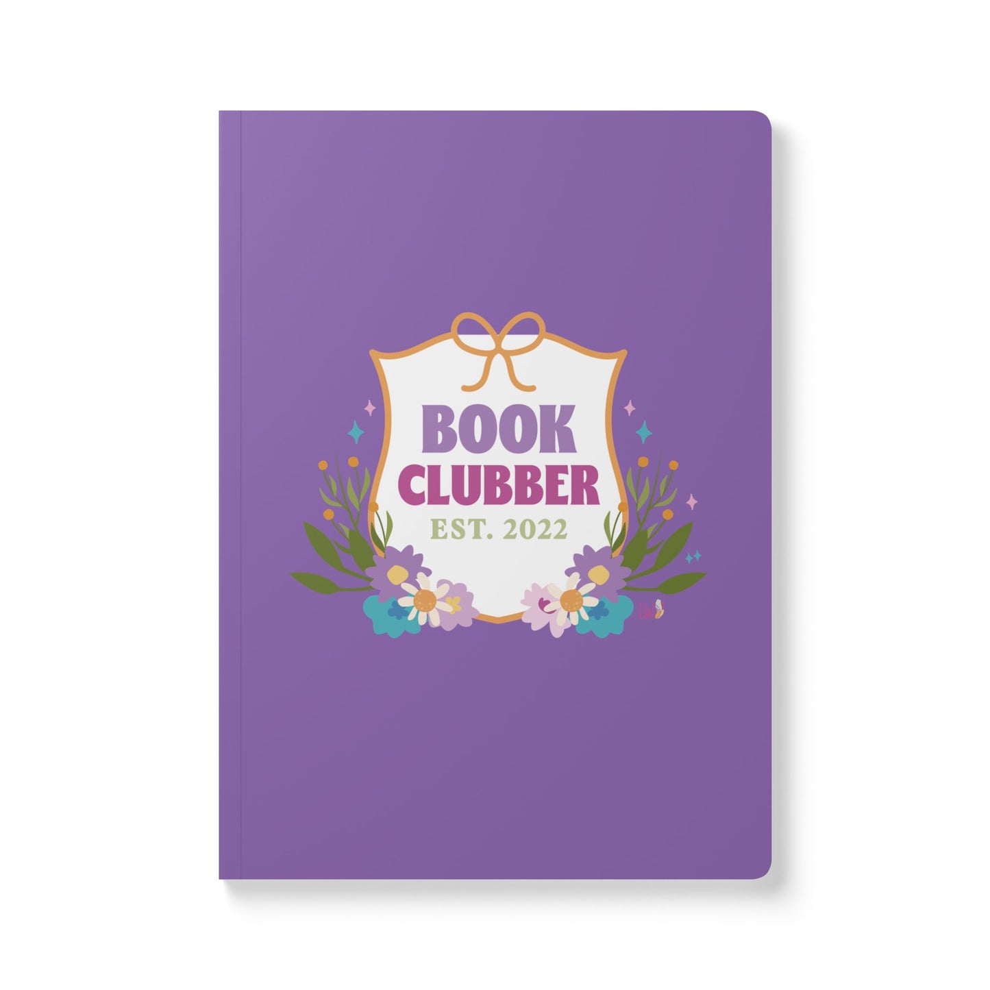 Book Clubber Softcover Journal (with Inside Prints)