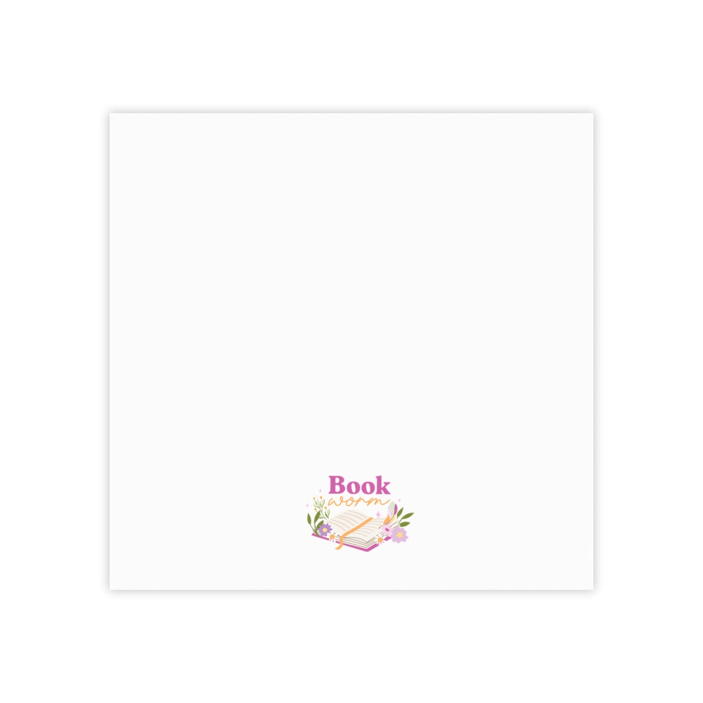 "Book Worm" Post-it® Note Pads