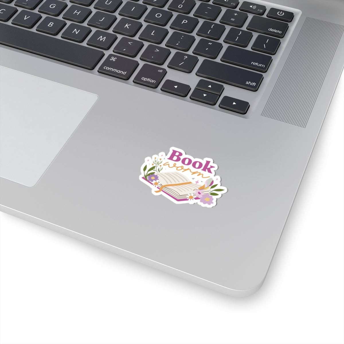 "Book Worm" Kiss-Cut Stickers