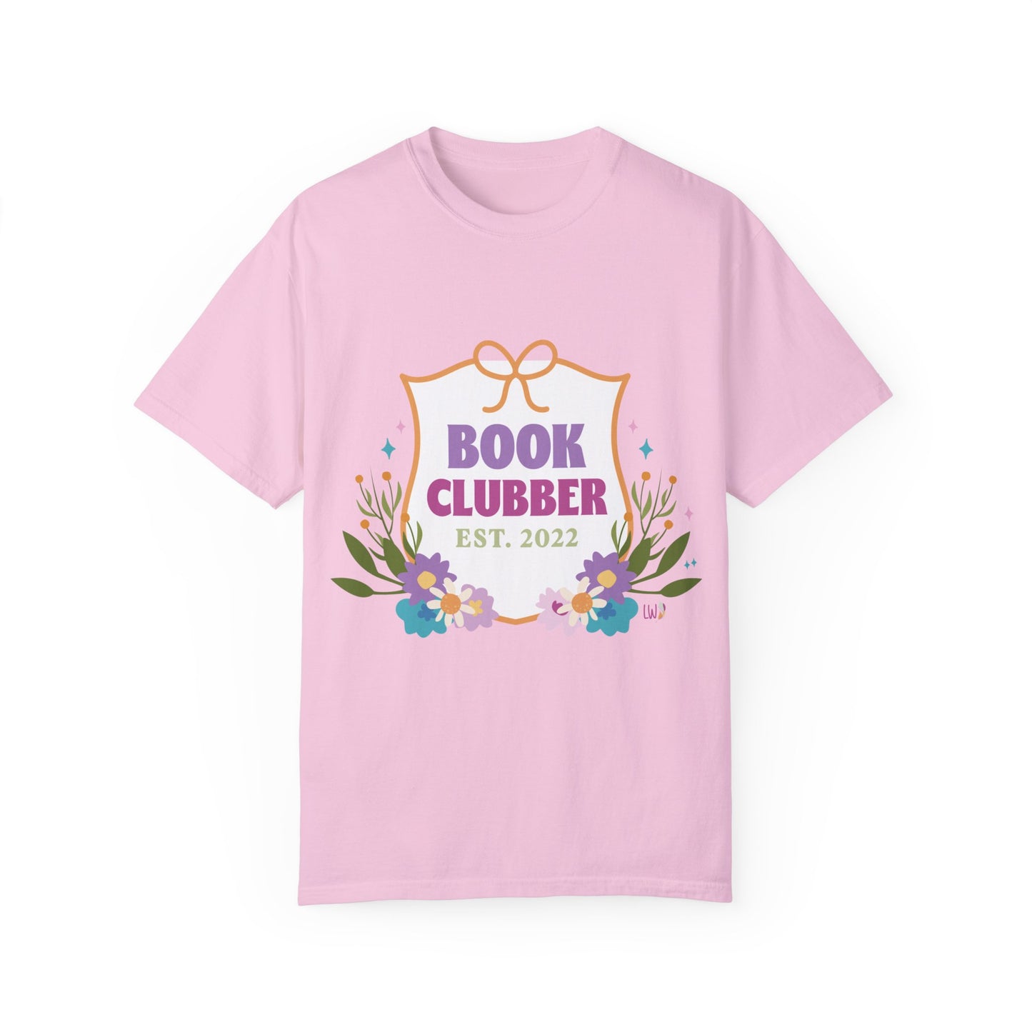 "Book Clubber" UniSex Dyed T-shirt