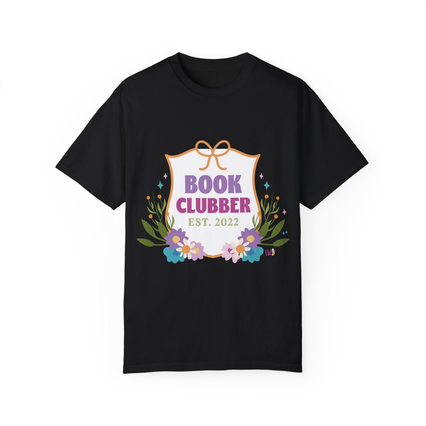 "Book Clubber" UniSex Dyed T-shirt