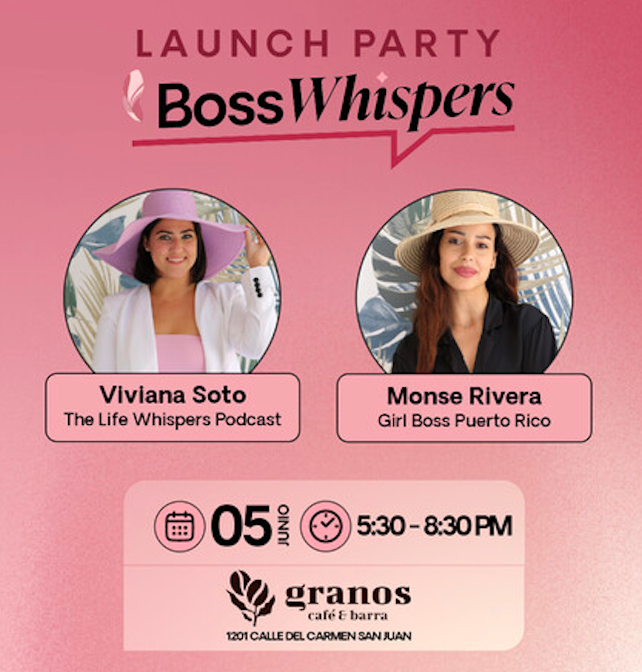 Boss Whispers Launch Party ✨🥂