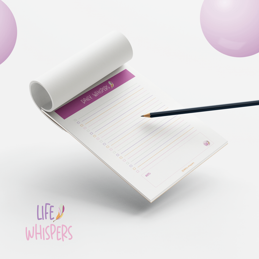 Daily Whispers Notepad